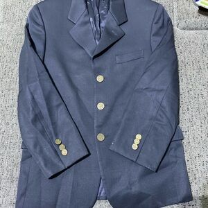 Boy’s Navy Blazer with Gold Buttons